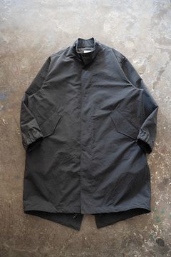 【ラスト1点】【24SS】ライナー脱着スタンドカラーコート(BLACK)