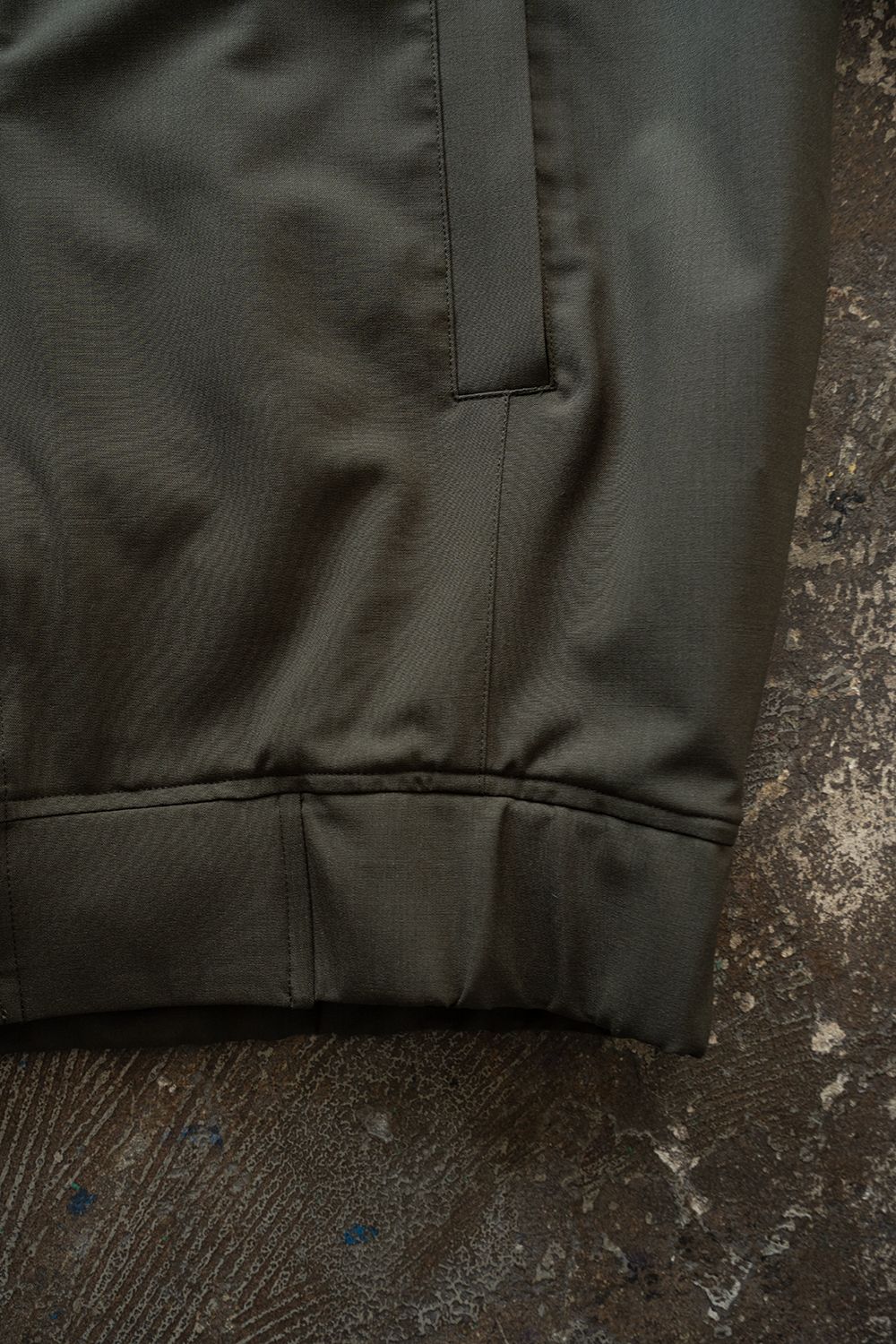 【26SS】Tropical Wool Tankers Blouson(KHAKI)