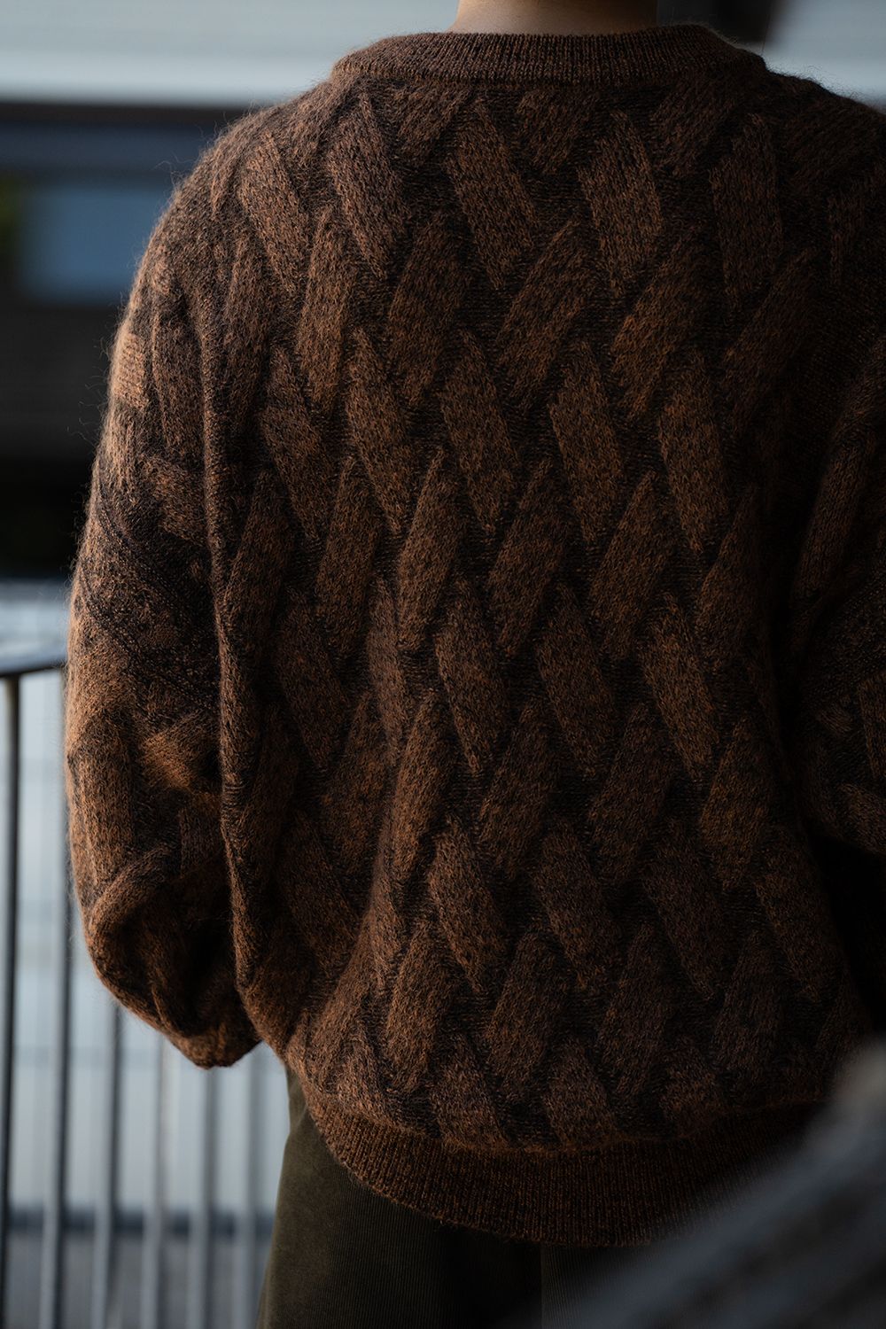【26AW】Ochiba Mohair Knit(ORANGE)