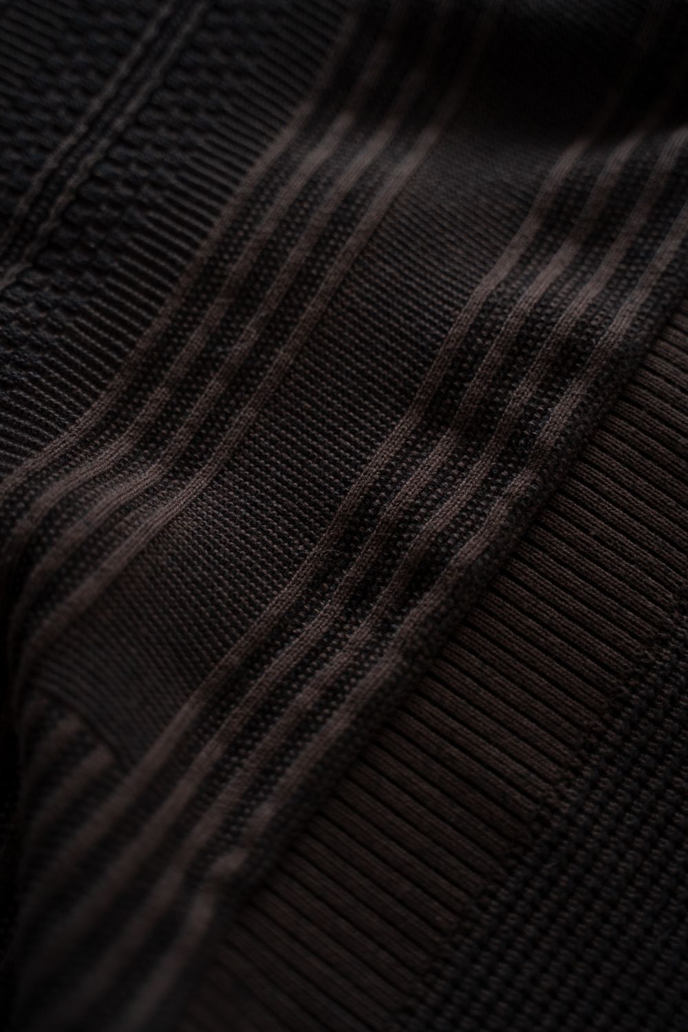 【26AW】Akisame Knit Polo(BROWN)