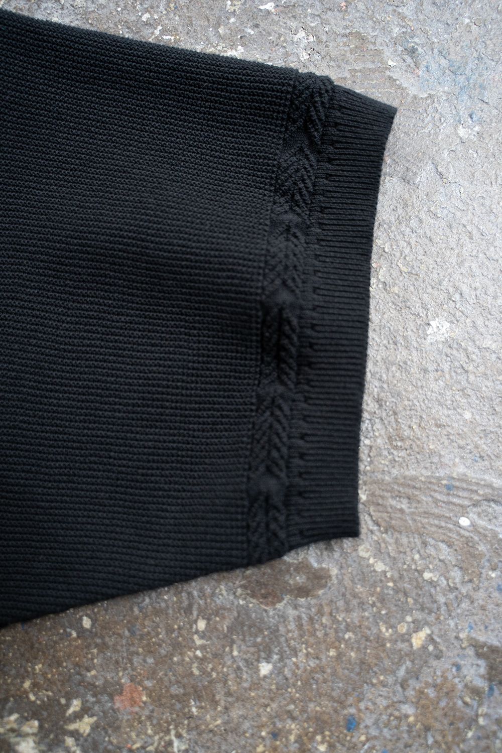 【ラスト1点】【25SS】Funaato Knit(BLACK)