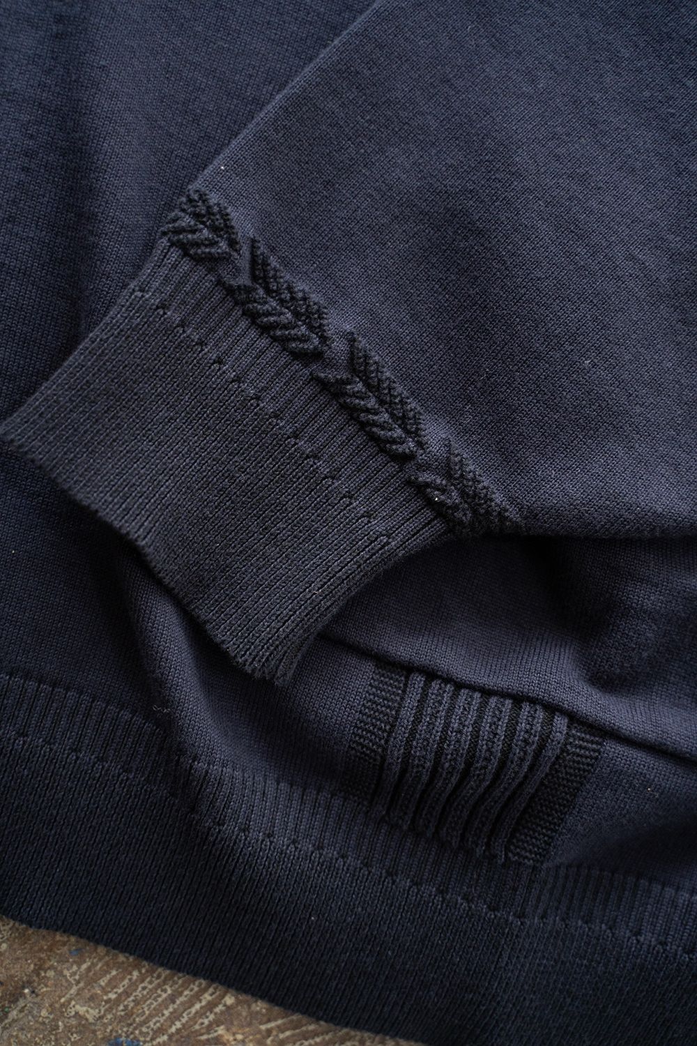 【ラスト1点】【25SS】Rakki Collar Cardigan(NAVY)