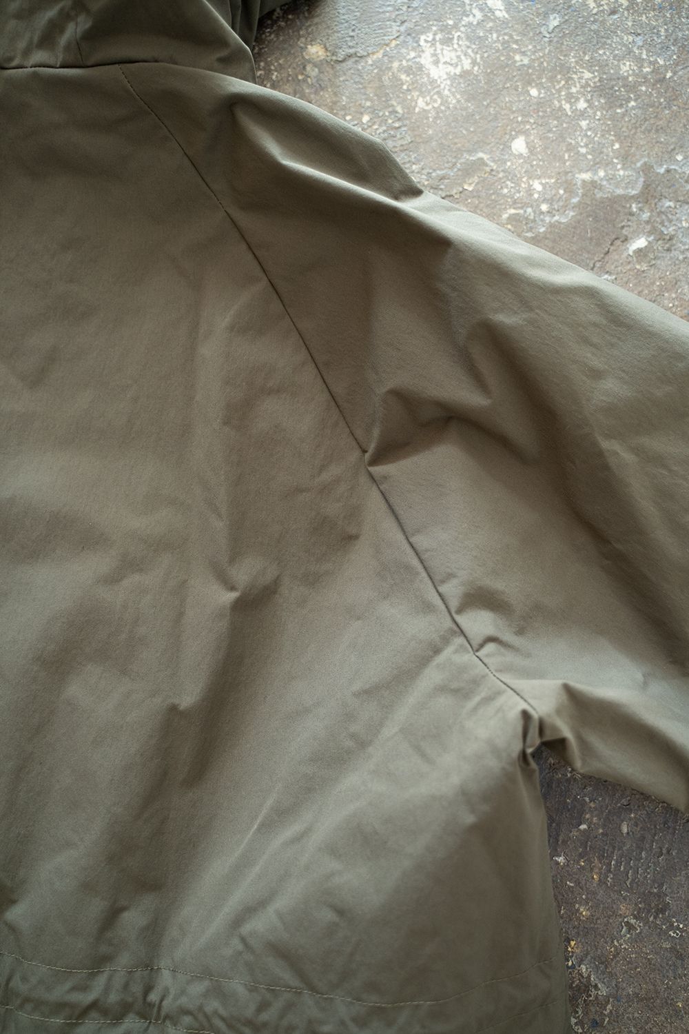 【ラスト1点】【22AW】ソロテックスフーデッドブルゾン(OLIVE)