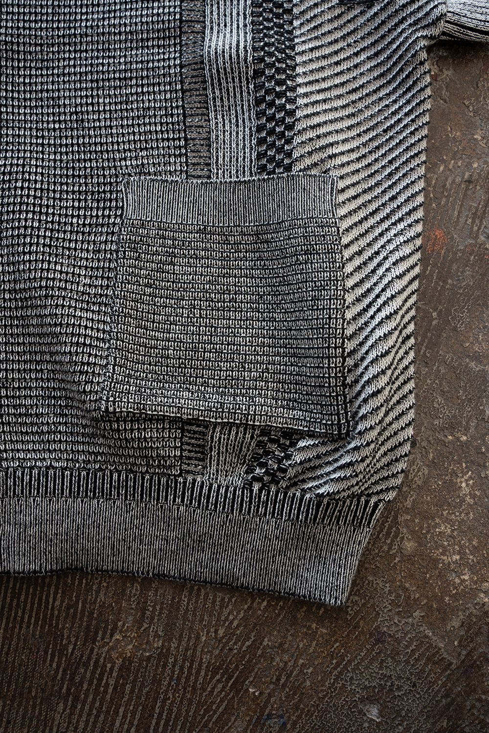 【26AW】Shinryo Cardigan(MIX GRAY)