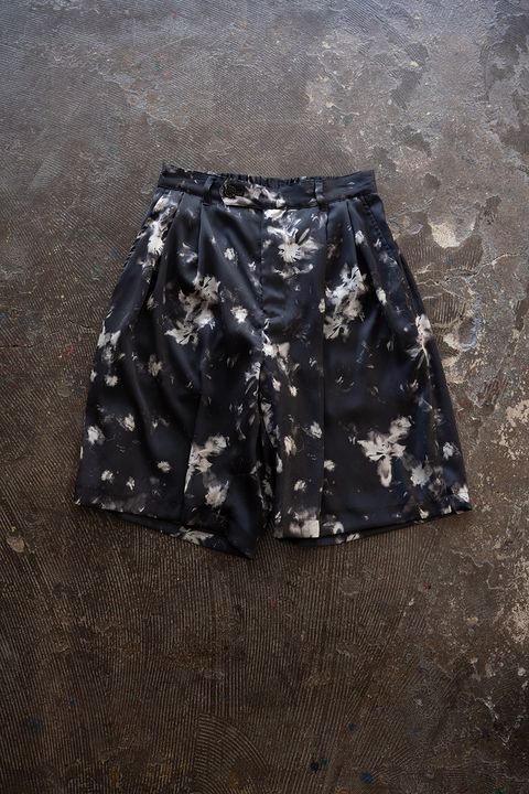 【ラスト1点】【26SS】Floral Easy Shorts/フローラルイージーショーツ(BLACK)