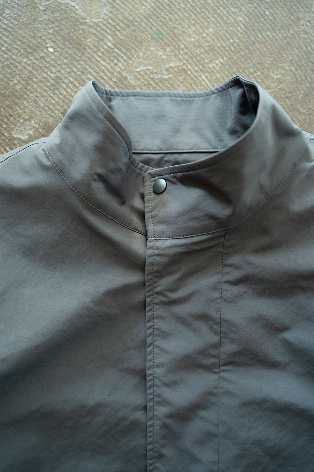 【ラスト1点】【24SS】ライナー脱着スタンドカラーコート(BLUE CHARCOAL)