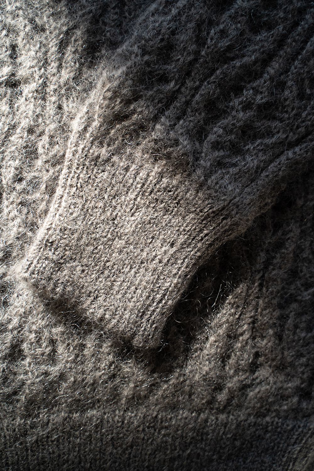 【ラスト1点】【24AW】Melt Cardigan/メルトカーディガン(FAWN)