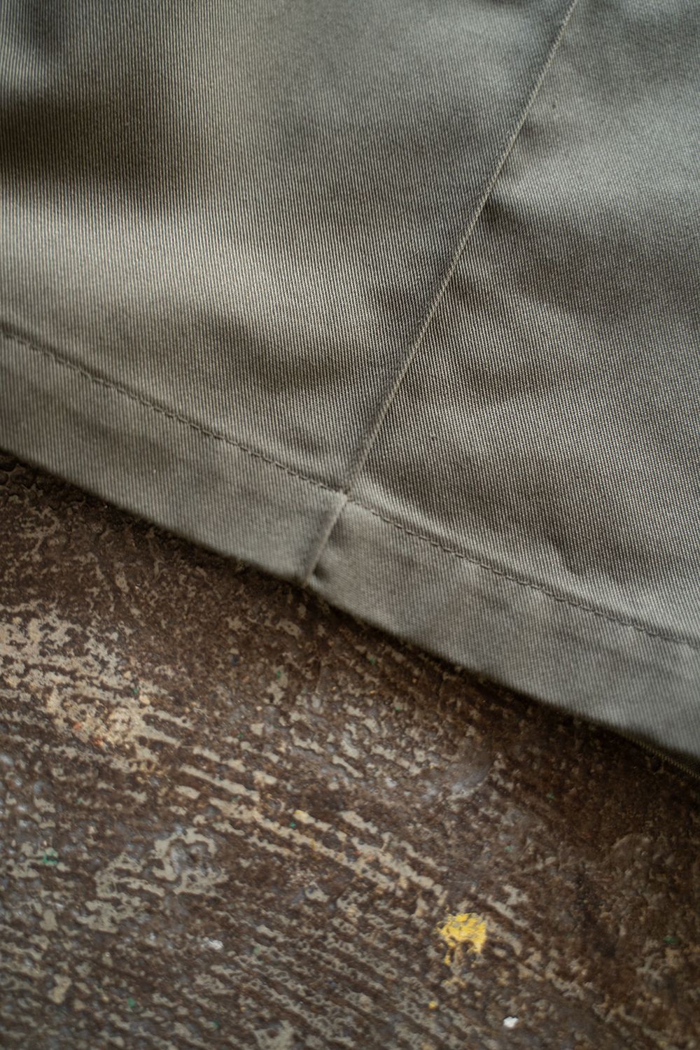 【ラスト1点】【24AW】1-Tack Baggy Trousers/1タックバギートラウザーズ(OLIVE)