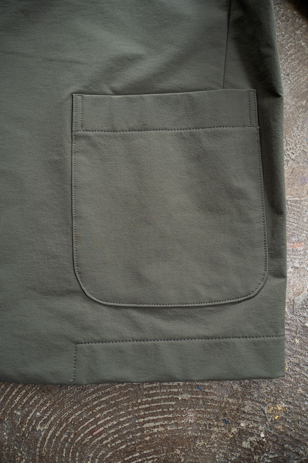 【ラスト1点】【23AW】Jacket Cardigan(SMOKE OLIVE)