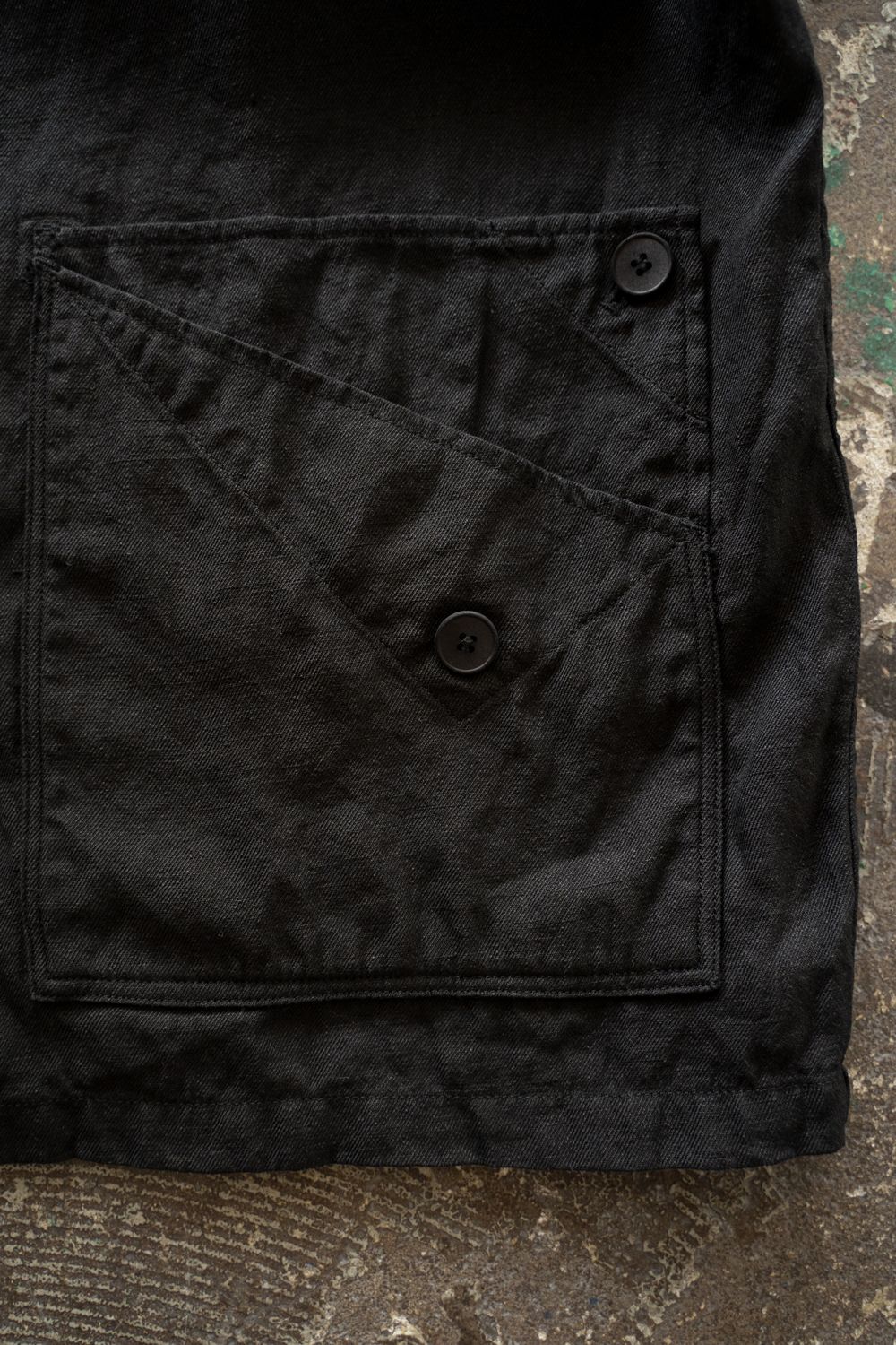 和紙大麻ジャケット(黒)