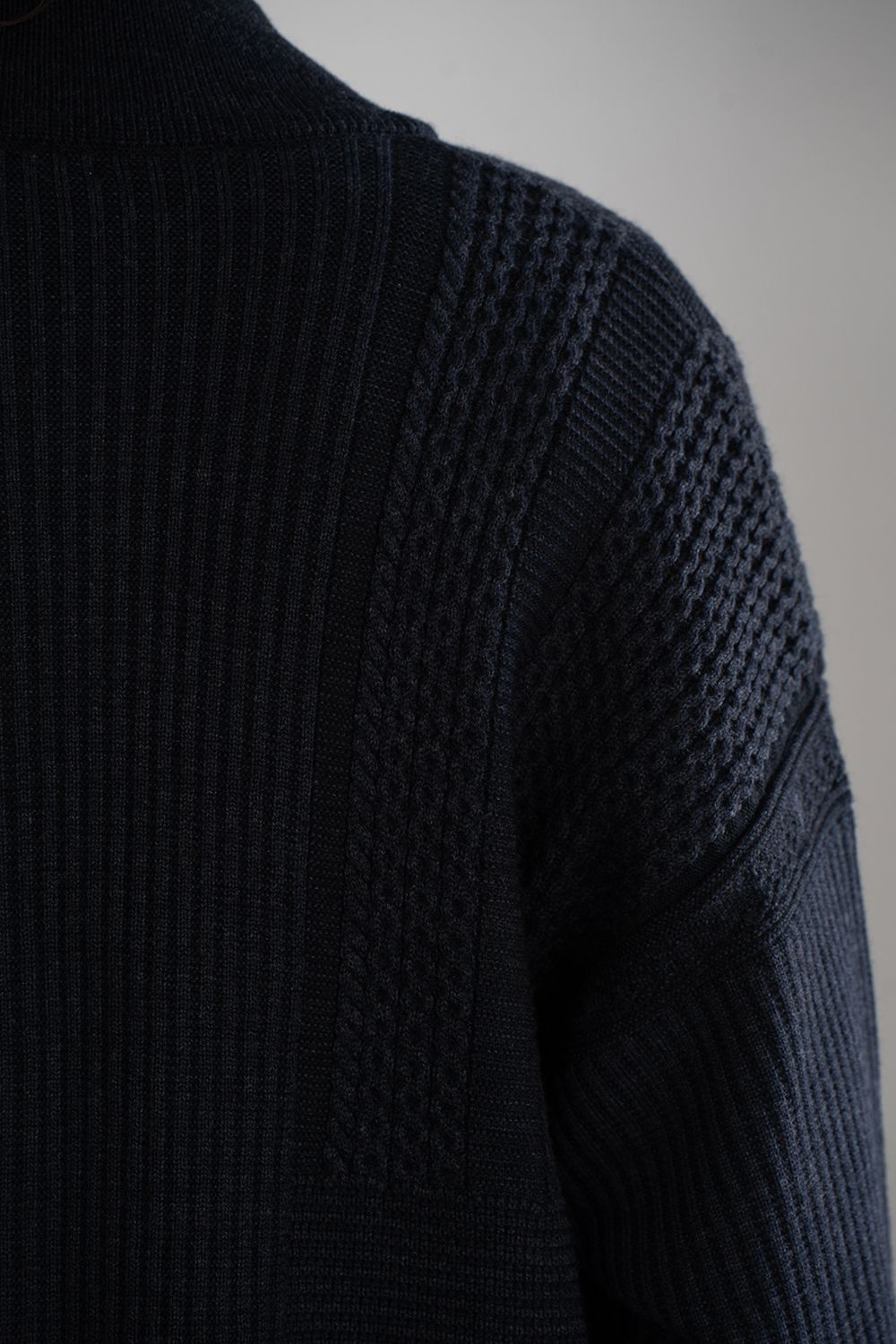 【26AW】Akiiro Drivers Knit(NAVY)