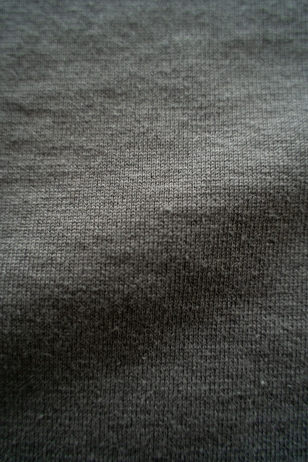 【ラスト1点】スビンコットン30/2吊り天竺半袖T(CHARCOAL GRAY)