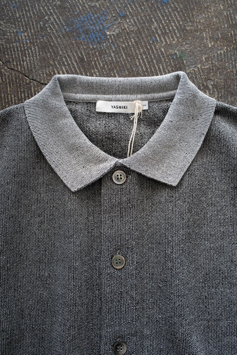【ラスト1点】【25SS】Kinkai collar Vest(MIX GRAY)