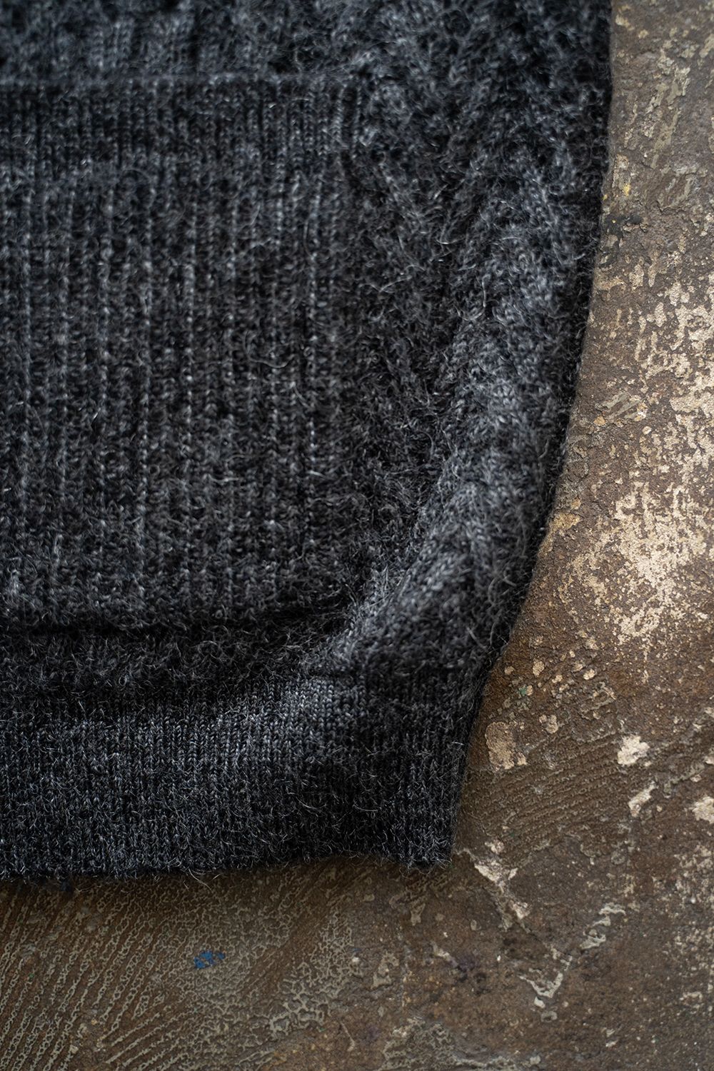 【25AW】Sekkei Mohair Cardigan(BLACK)