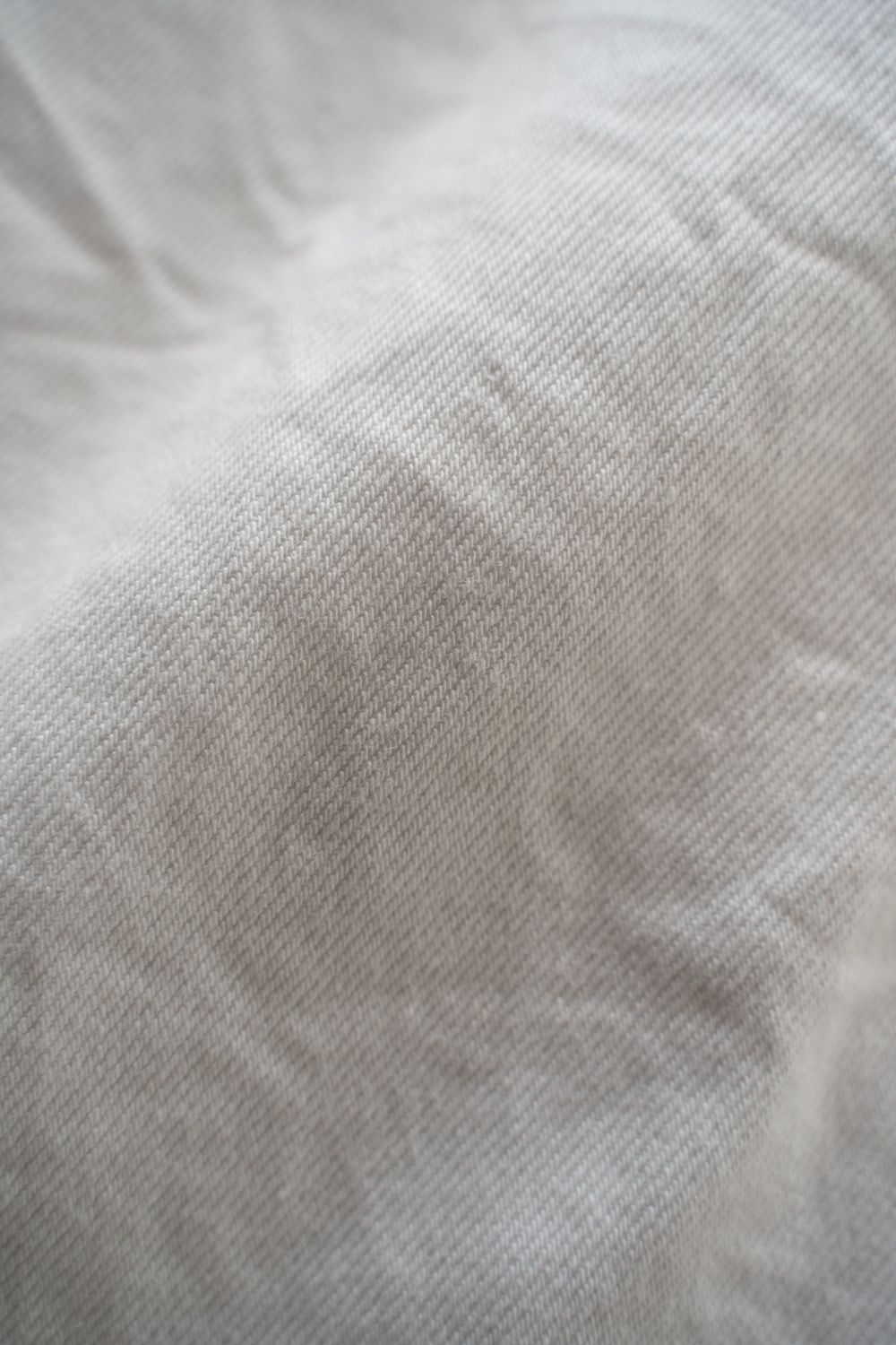 【26SS】11.5ozデニムディープタックパンツ(ASH WHITE)