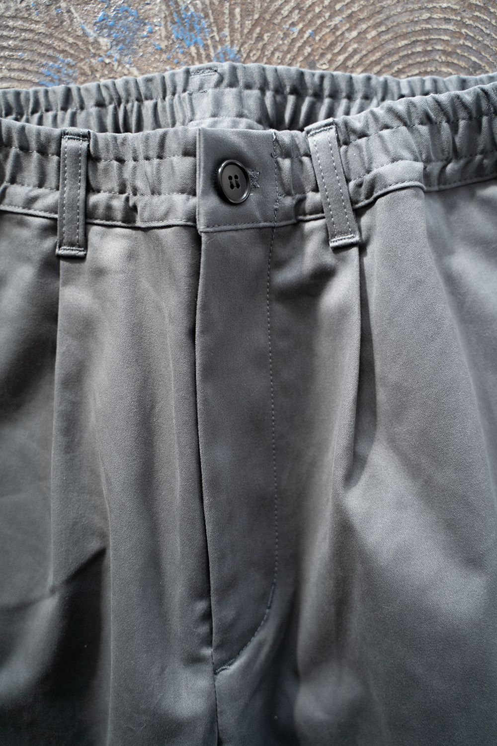 【ラスト1点】【22AW】ピーチ起毛イージーパンツ(SLATE GRAY)