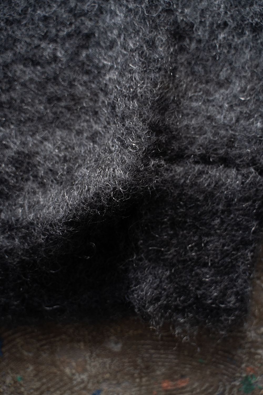 【ラスト1点】【24AW】Akane Mohair Knit(BLACK)