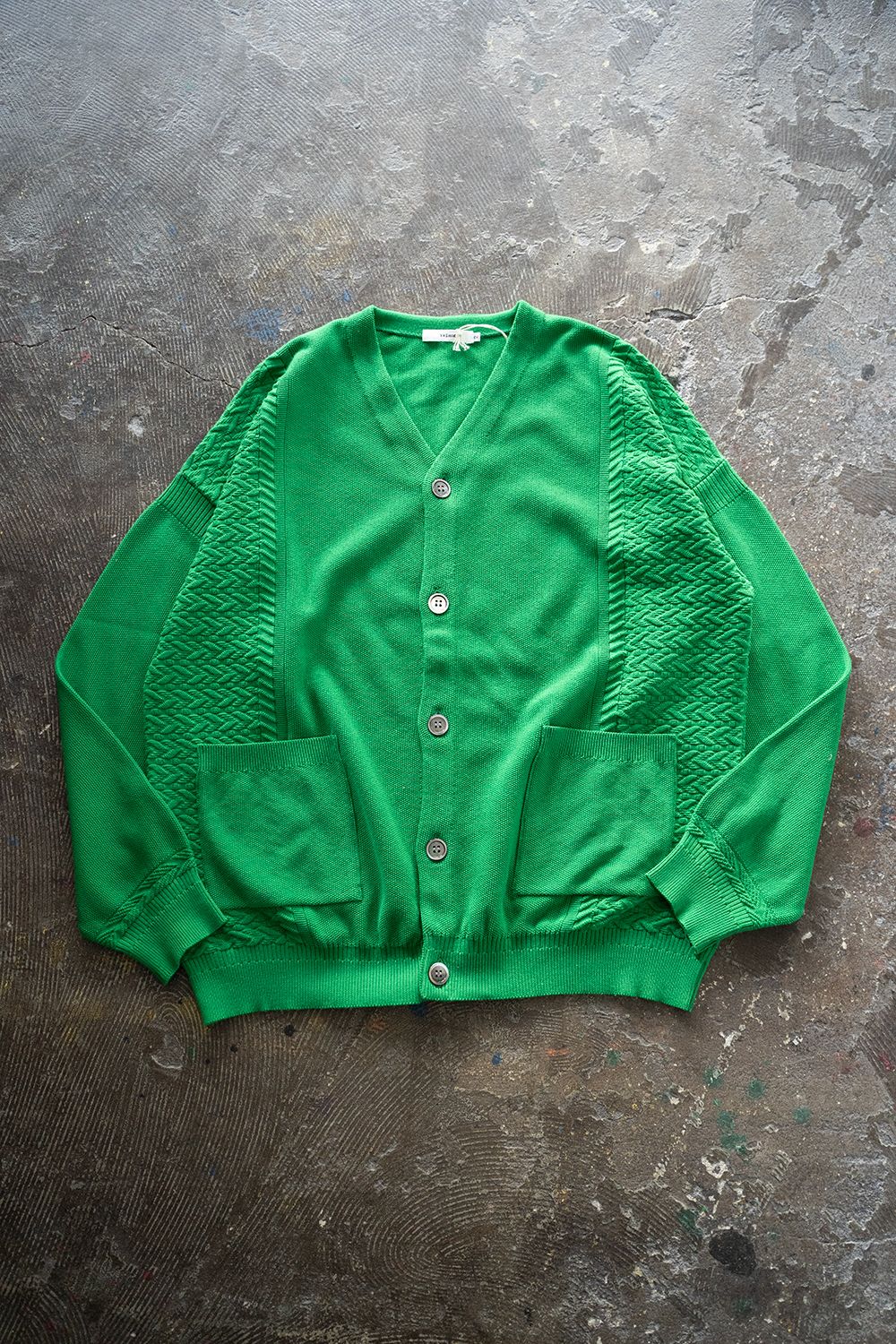 Hanaikada Cardigan(KELLY GREEN) - 0