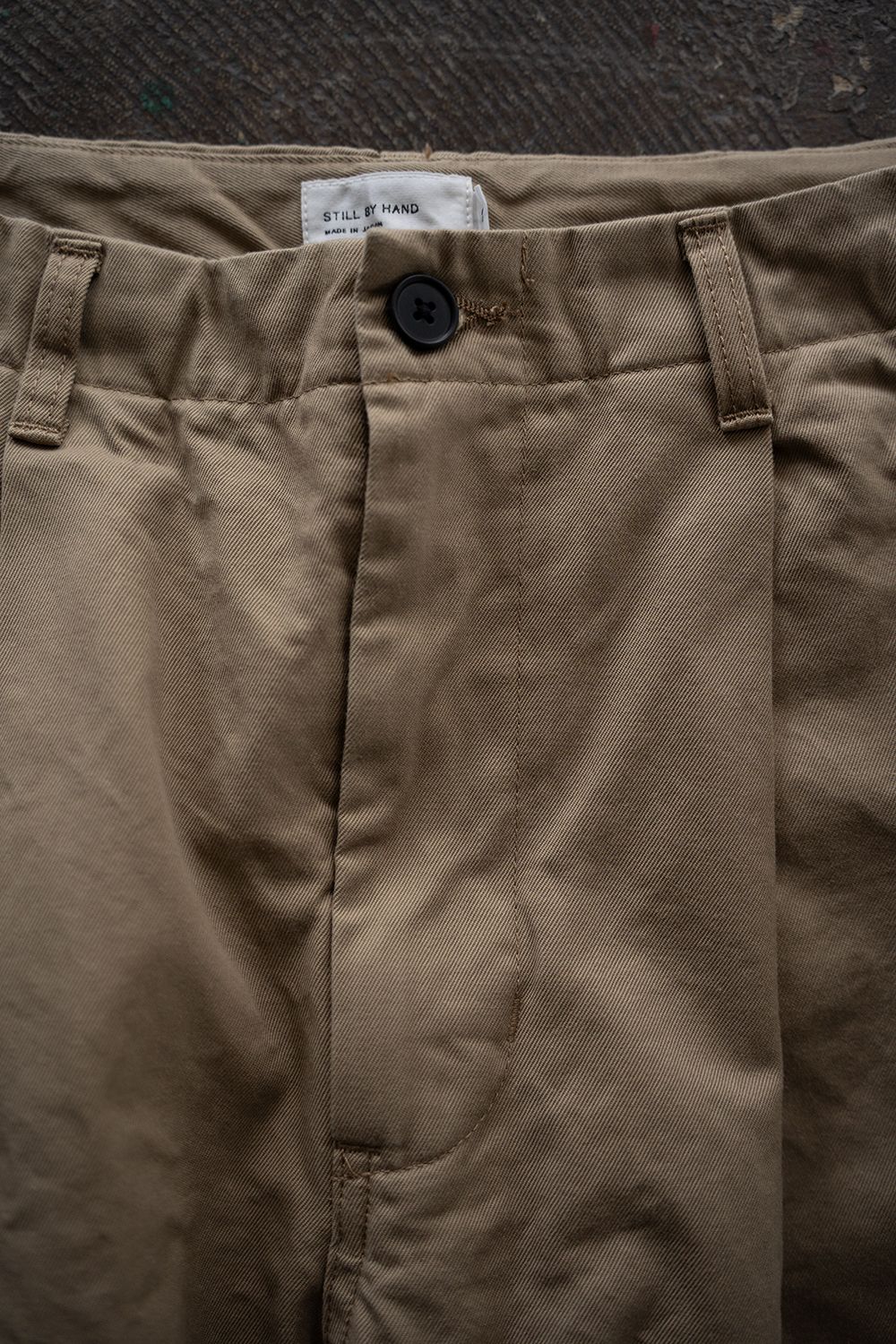 【26SS】セルビッチチノワンタックパンツ(BEIGE)
