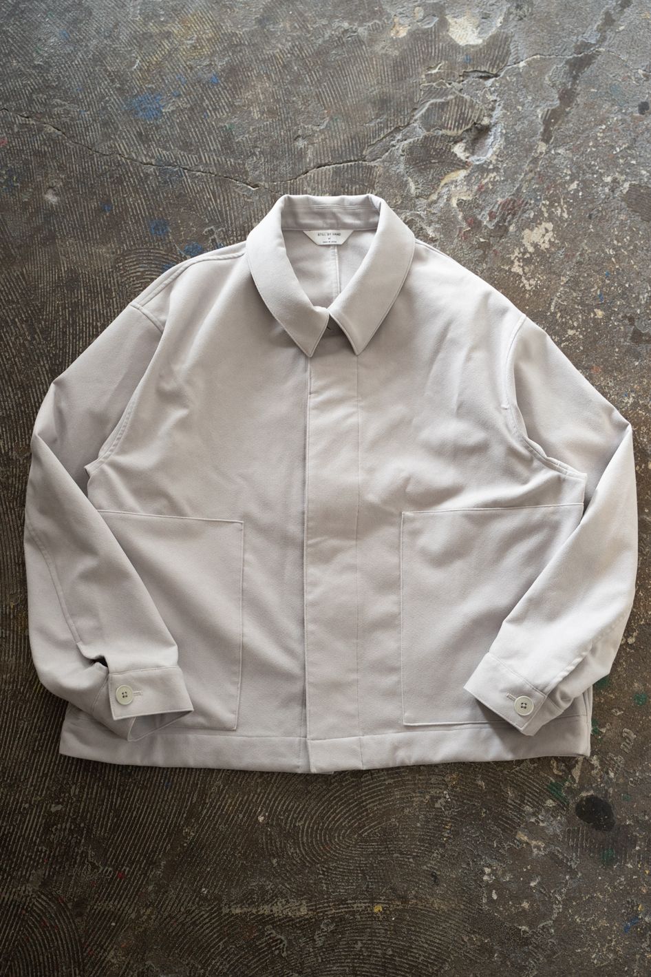 【26AW】フェイクスウェードブルゾン(TAUPE)