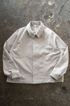【26AW】フェイクスウェードブルゾン(TAUPE)
