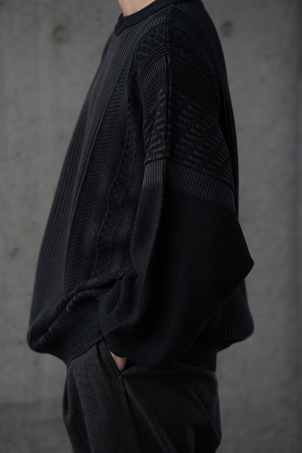 【26SS】Yukishiro Knit(BLACK)