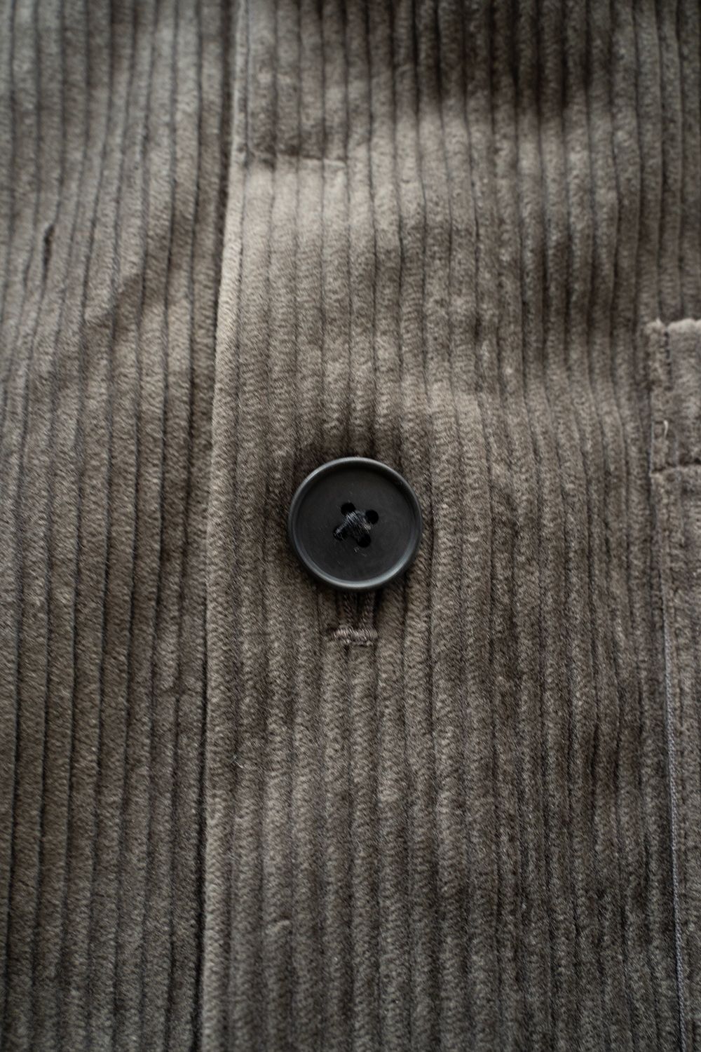 【ラスト1点】【25AW】綿×レーヨンコーデュロイシャツジャケット(KHAKI BROWN)