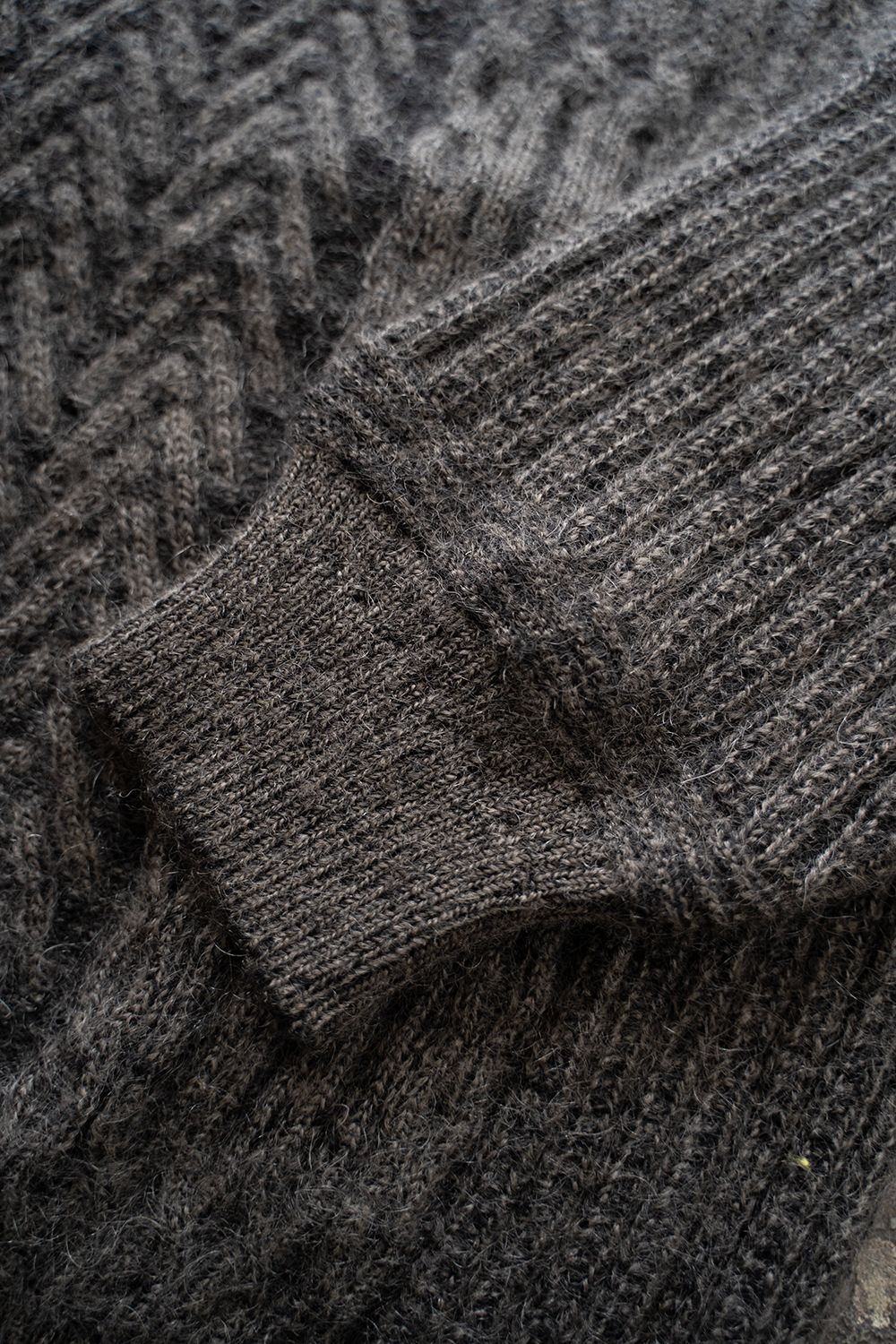 【25AW】Sekkei Mohair Knit(BROWN)