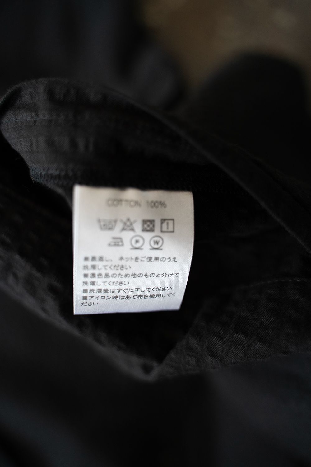 【25SS】"week s/s"pajama【セットアップ】(seersucker BLACK)