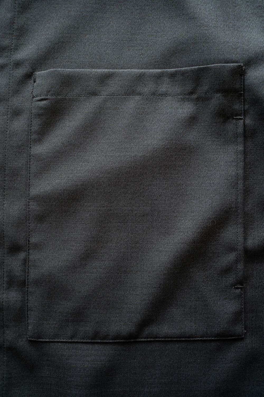 【ラスト1点】【25AW】モヘア混シャツジャケット(CHARCOAL)