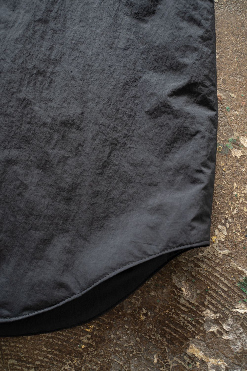 【25AW】シンサレートシャツブルゾン(INK BLACK)