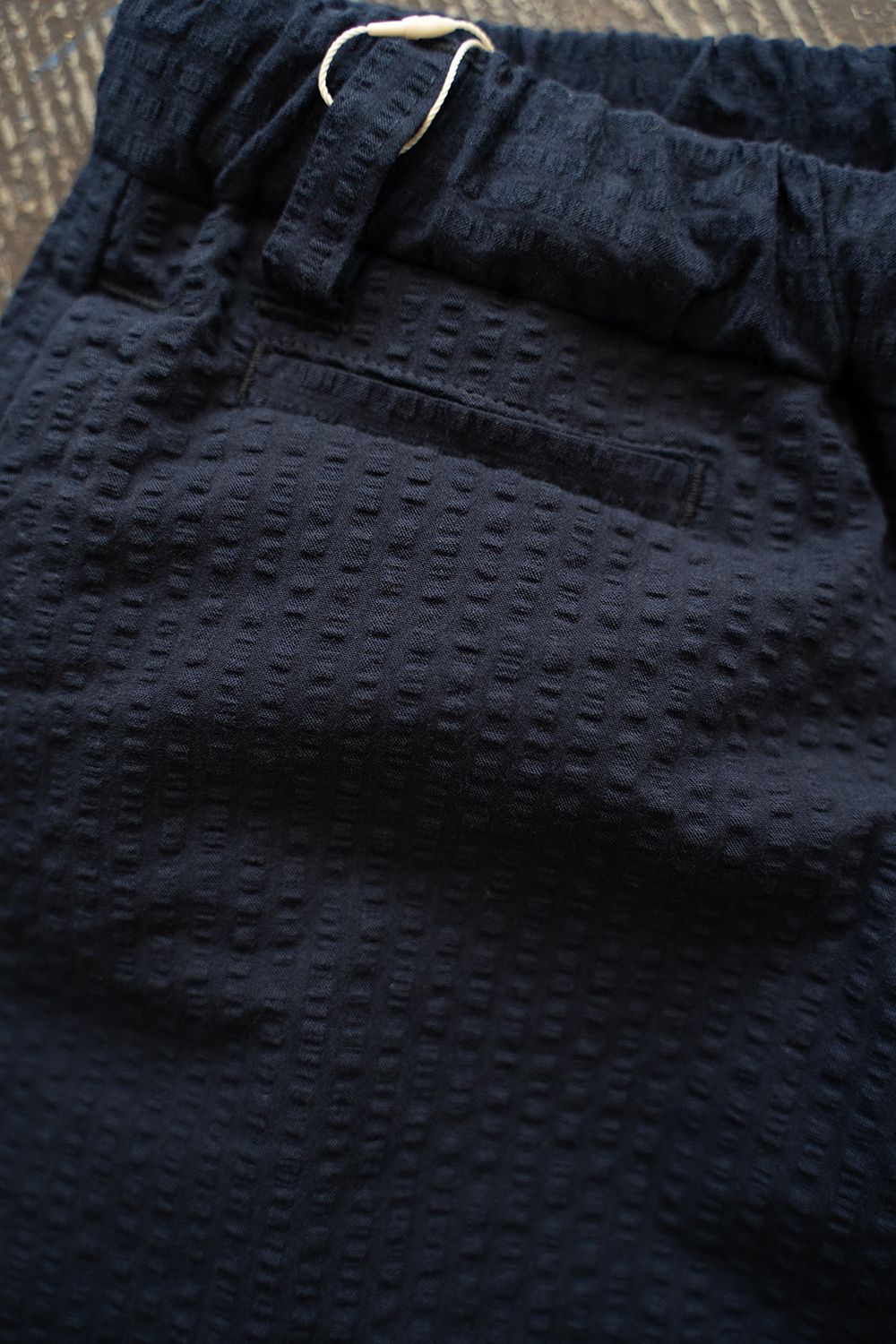 【25SS】"week s/s"pajama【セットアップ】(seersucker NAVY)