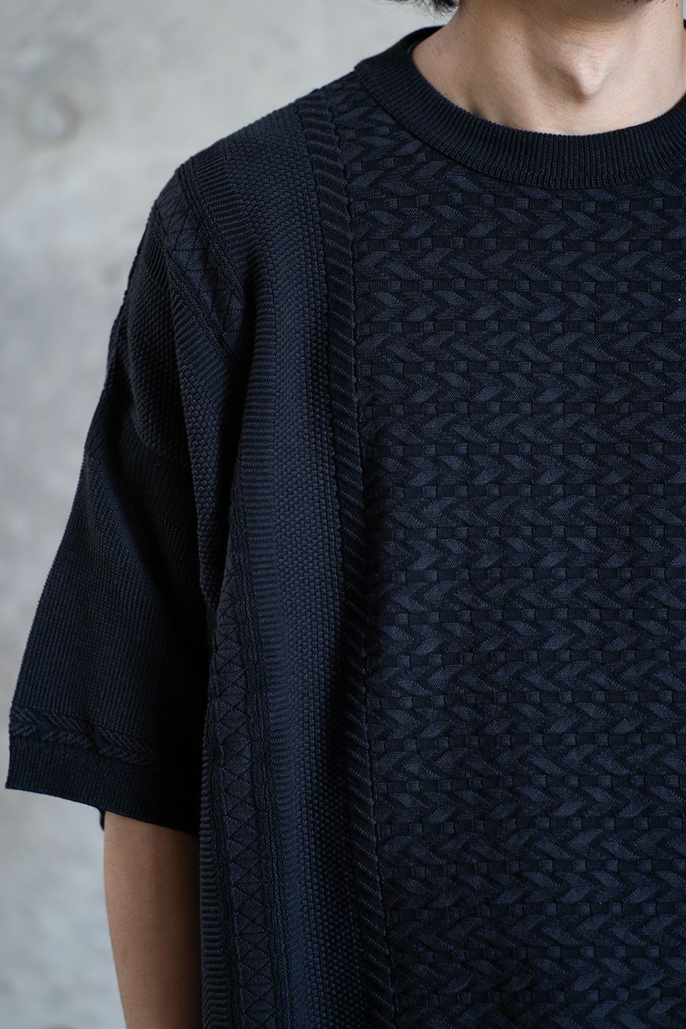 YASHIKI ヤシキ 24SS 半袖ニット YASHIKI - 2024 SS | Salty