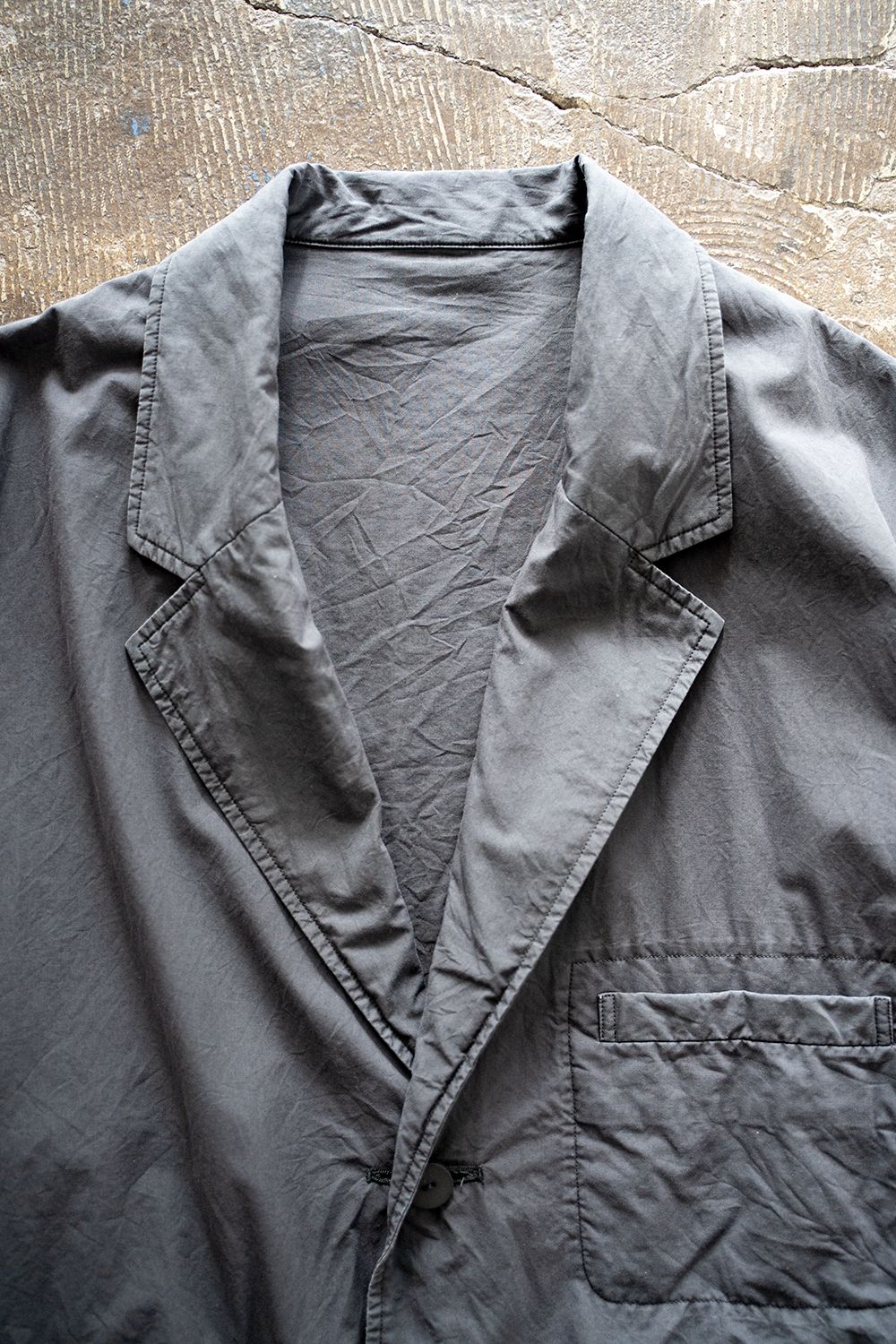 【ラスト1点】【22SS】Reversible 2 Button Jacket(SLATE)