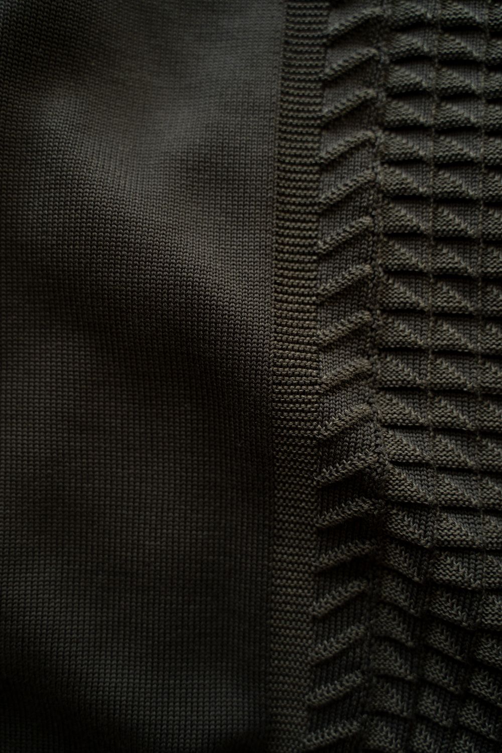 【25AW】Hakuhyo Zip Cardigan(DARK OLIVE)