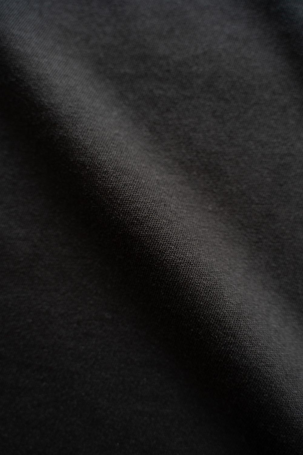 【ラスト1点】【25SS】強撚コットンポロカットソー(BLACK)