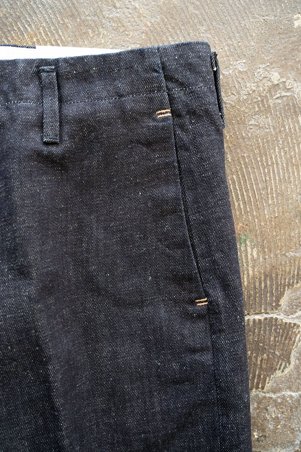 【ラスト1点】【23SS】ヒップハングパンツ(HEMP INDIGO)