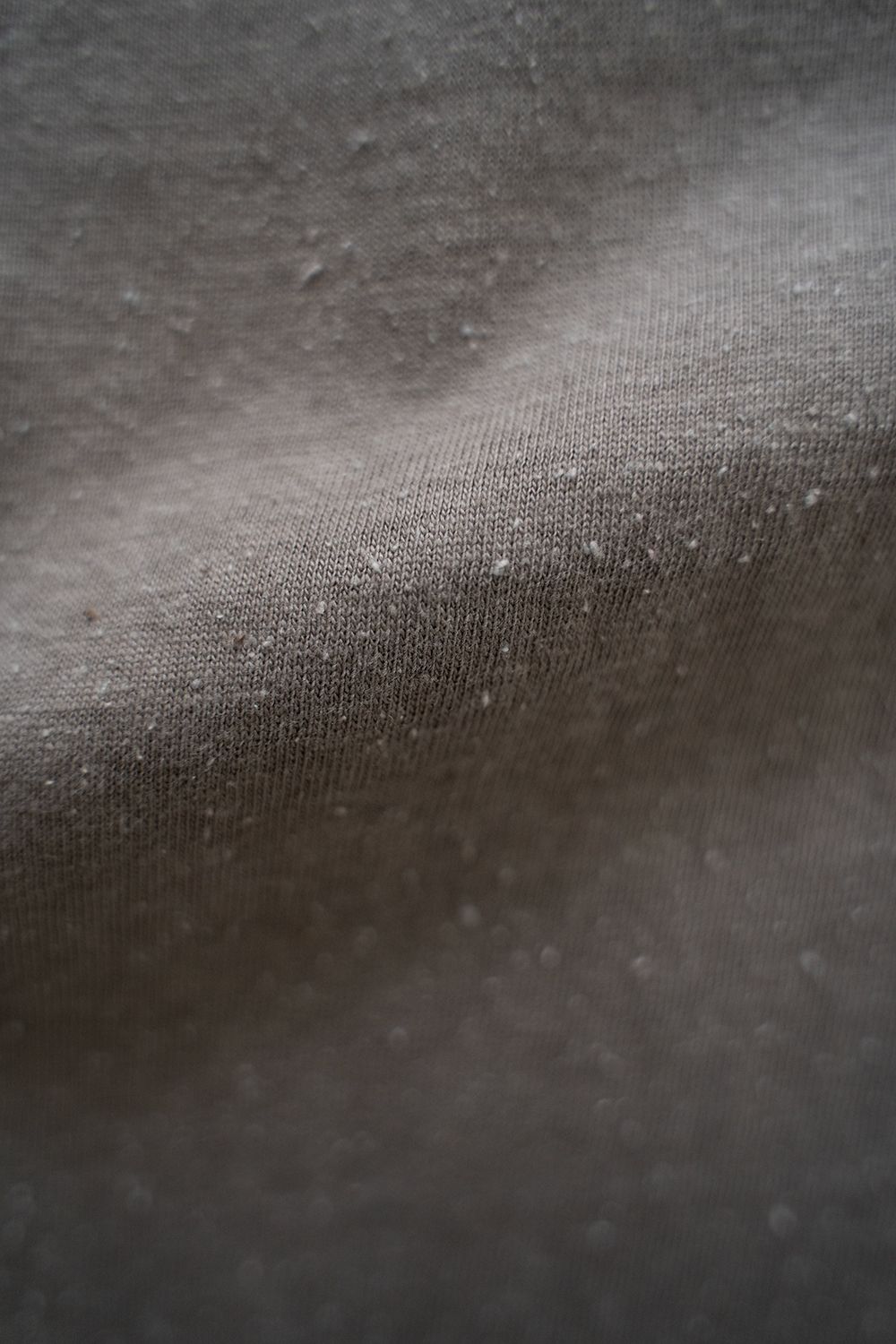 【ラスト1点】【24SS】シルク混フットボールTシャツ(SLATE GRAY)