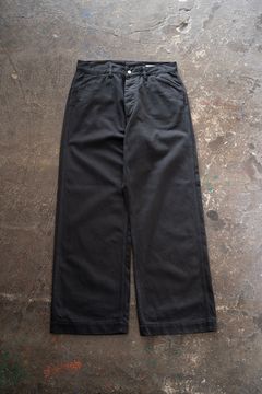 【26AW】Satin Frisco Pants(CHARCOAL)