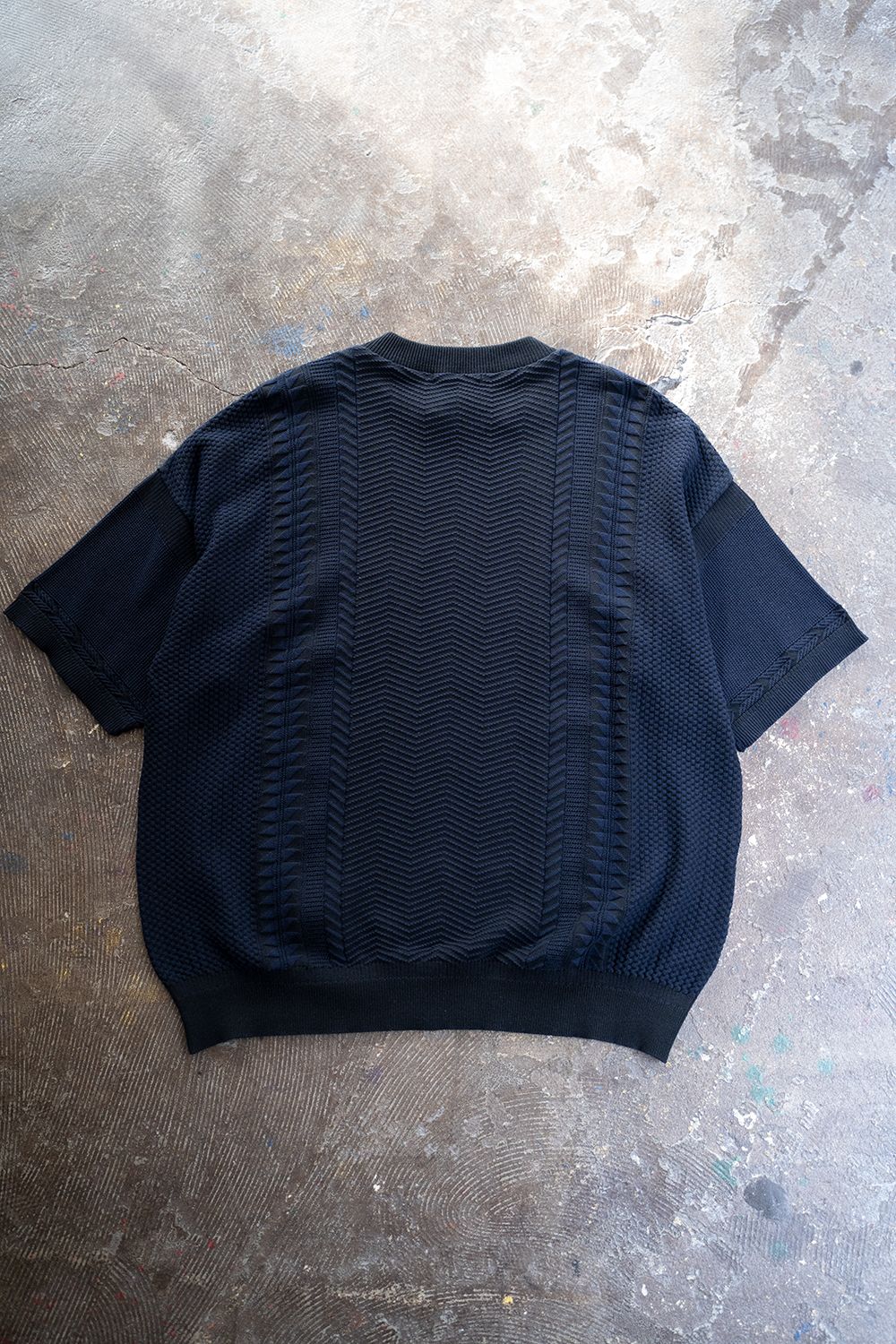 YASHIKI - 【ラスト1点】【22SS】Nagisa Knit(NAVY) | Salty