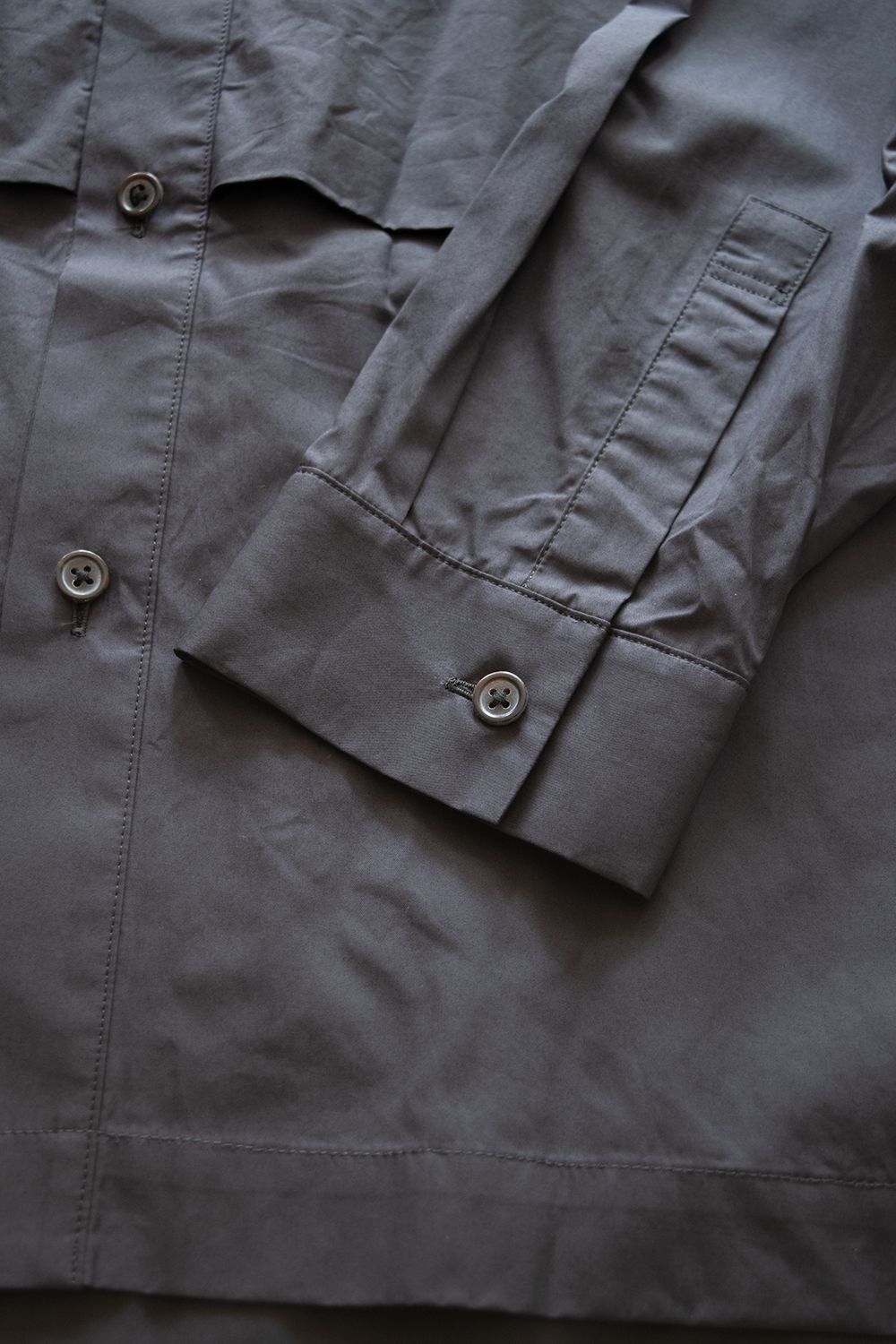 【ラスト1点】【20AW】Pocket Vent Shirt(BLACK)