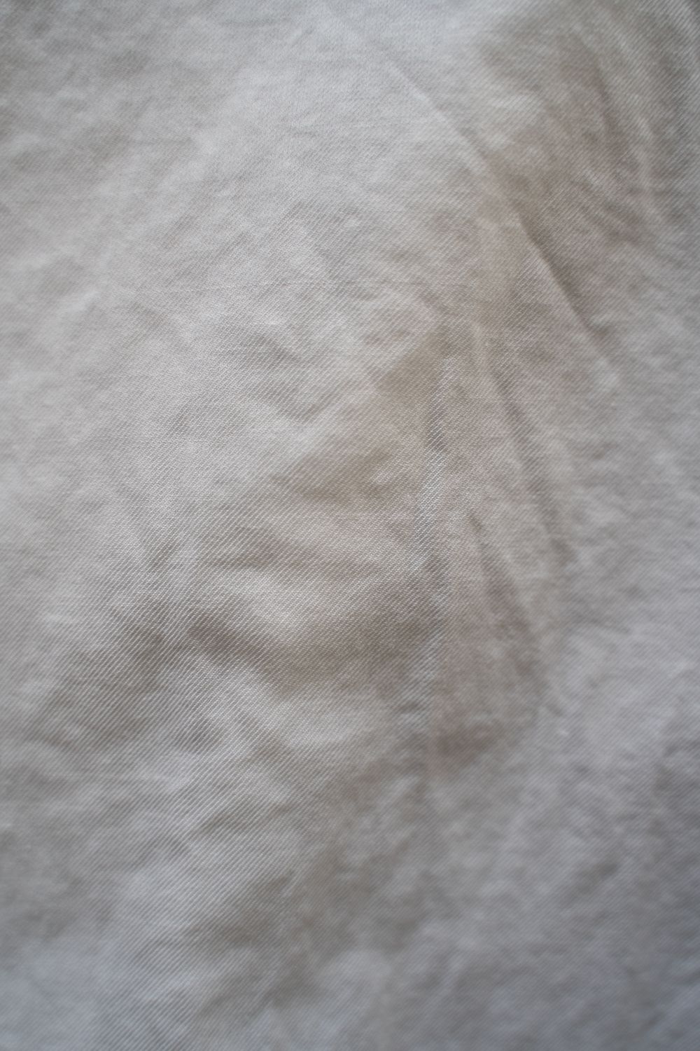 【ラスト1点】【23SS】シルク混両胸ポケットバンドカラーシャツ(WHITE)