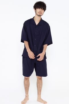 【ラスト1点】【23SS】"week s/s"pajama【セットアップ】(NAVY)
