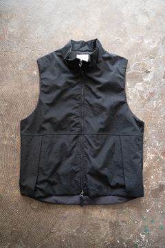 【ラスト1点】【23SS】タスランナイロンベスト(INK BLACK)