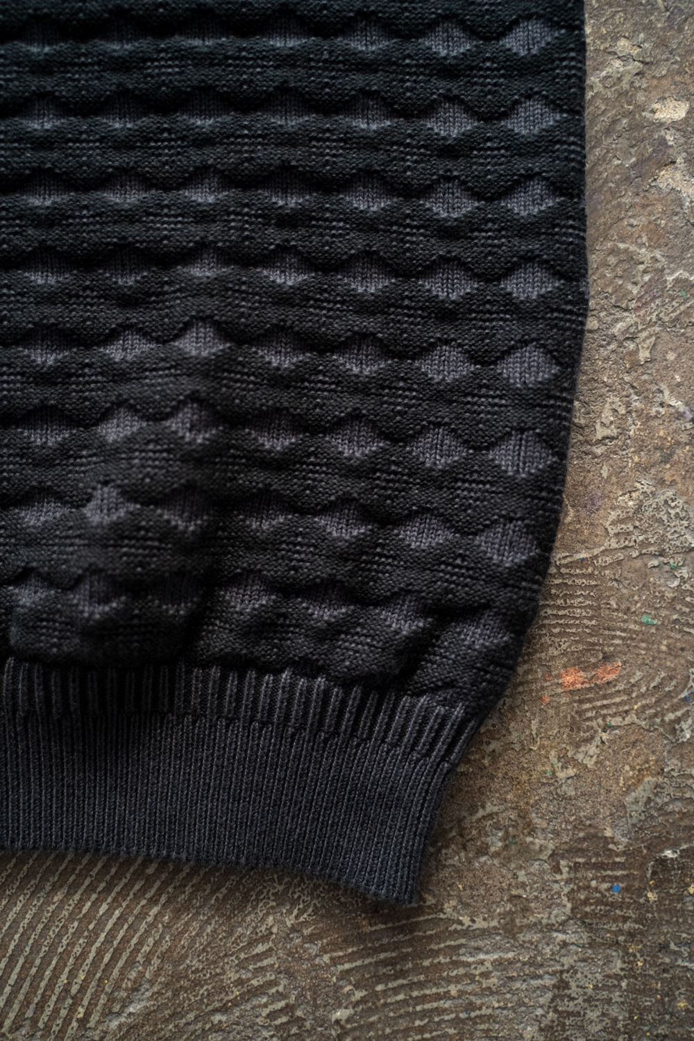 【25AW】Rikka Knit Polo(DARK NAVY)