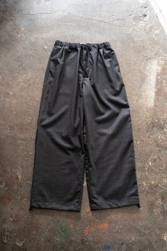 【25AW】サキソニーイージーパンツ(CHARCOAL)