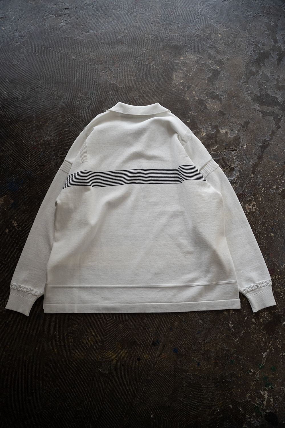 YASHIKI - 【ラスト1点】【25SS】Seihaku Knit(MIX GRAY) | Salty