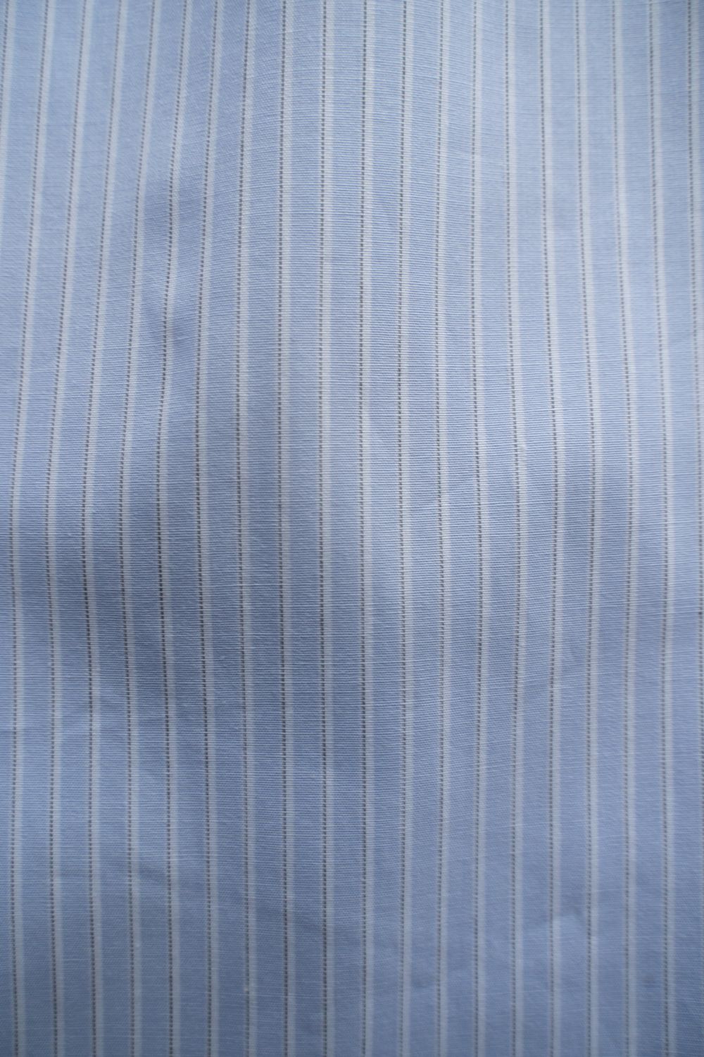 【ラスト1点】【25AW】ブロードレギュラーカラーシャツ(BLUE STRIPE)