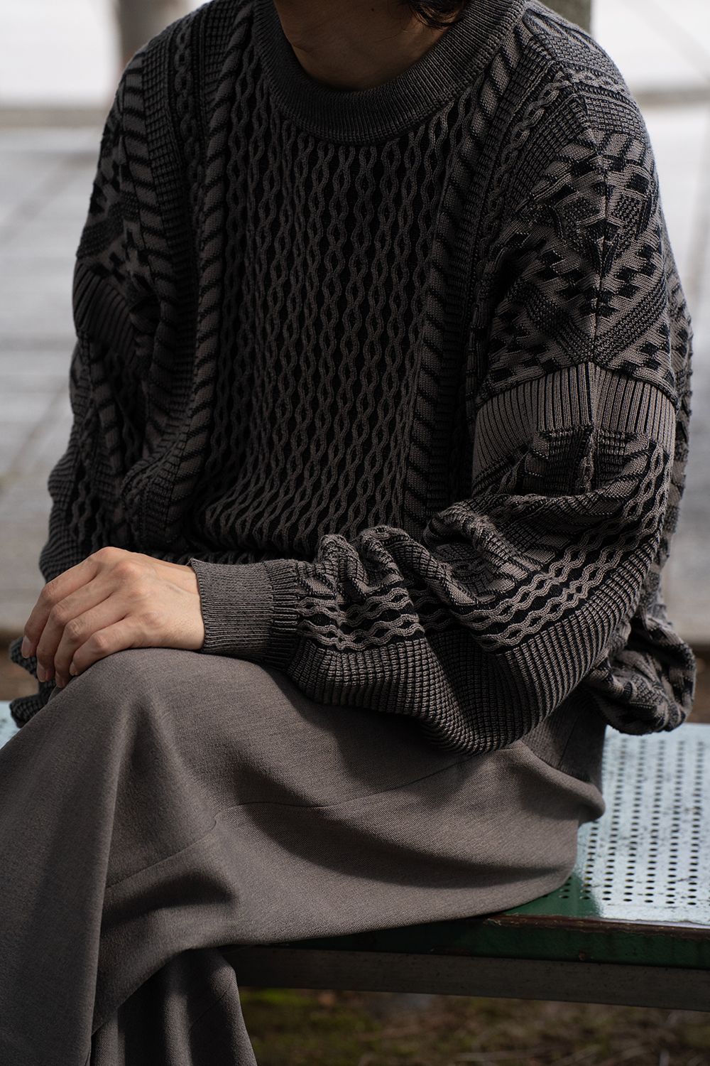 【25AW】Fubuki Knit(GREIGE)
