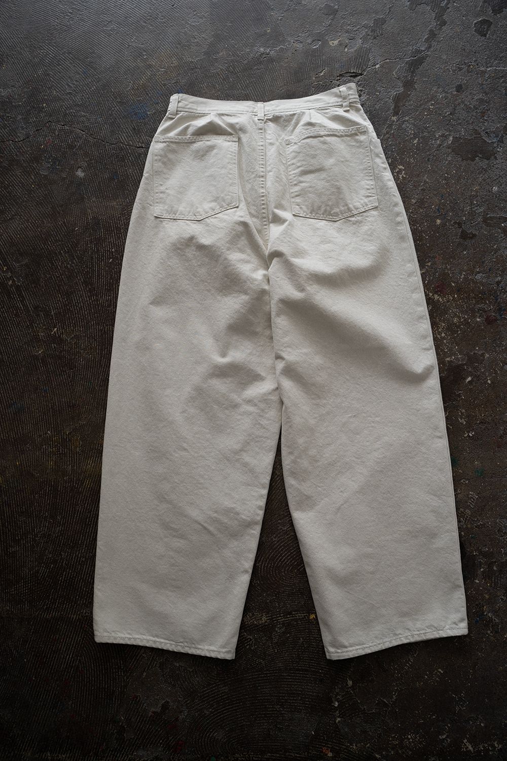 【ラスト1点】【23SS】10ozセルビッチデニム(ECRU)
